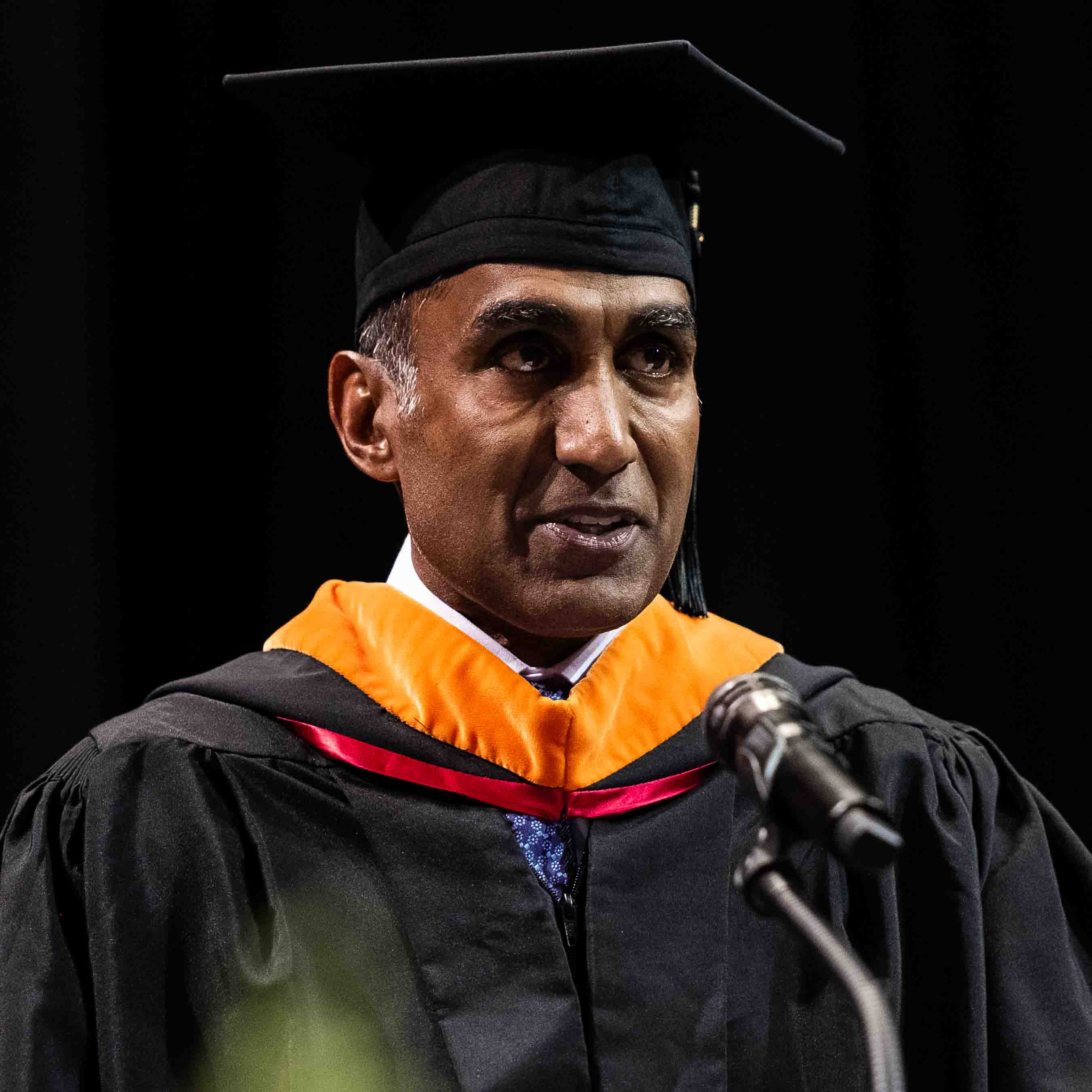 Commencement speaker Bob Pragada
