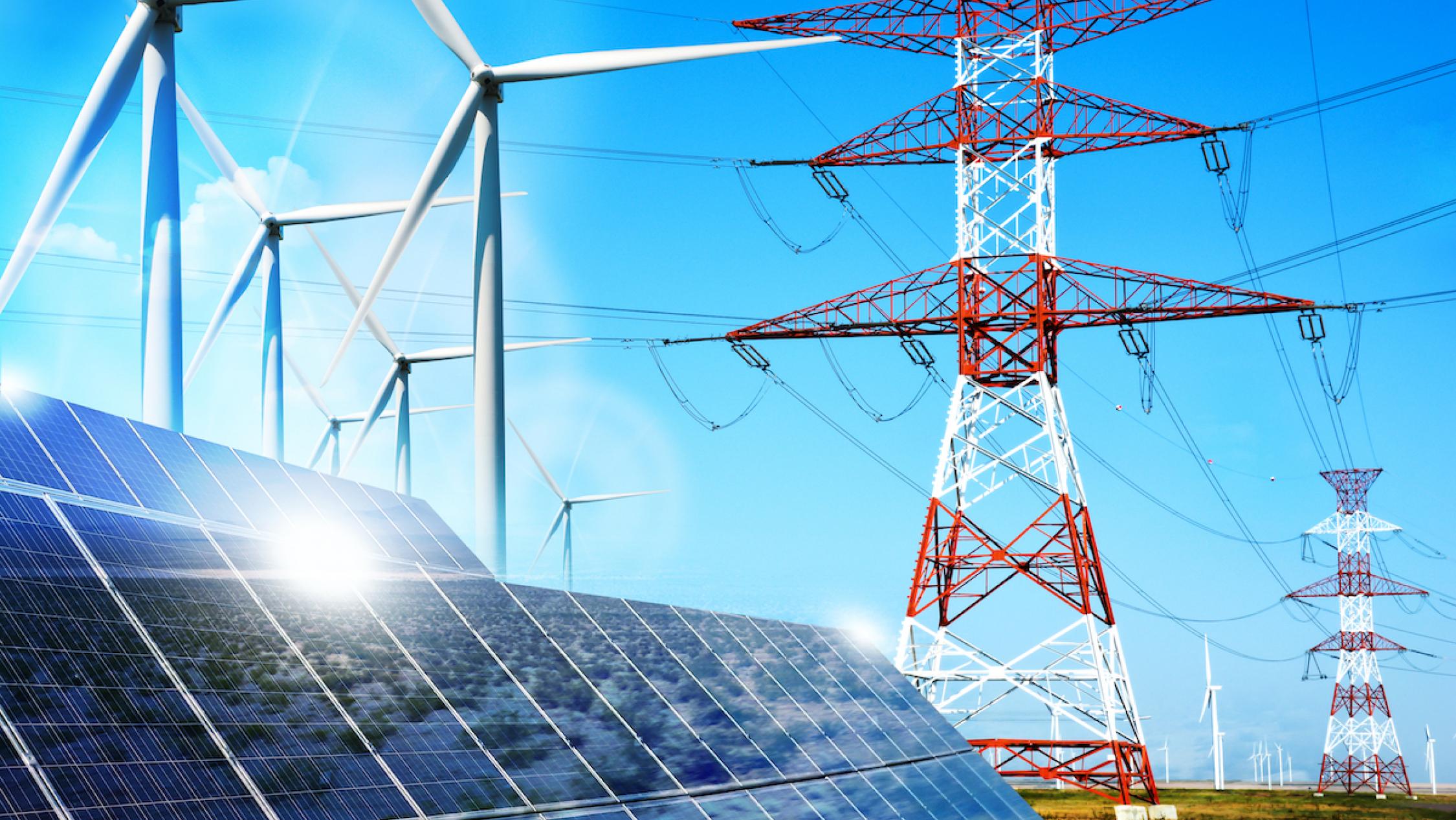 wind turbines