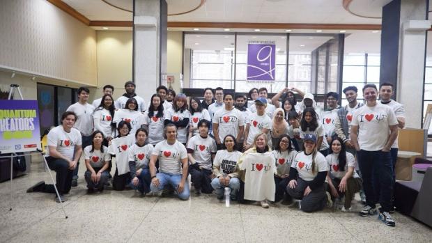 Group picture of event participants