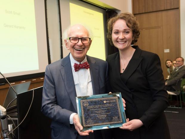 Eric Kandel and Anna Choromanska Eric Kandel and Anna Choromanska