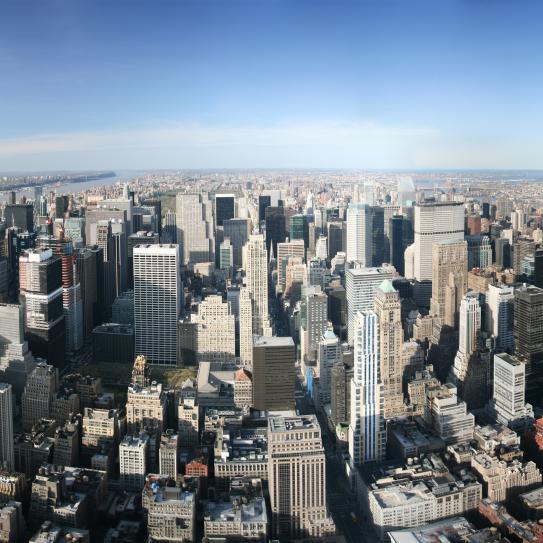 New York City ariel view New York City ariel view