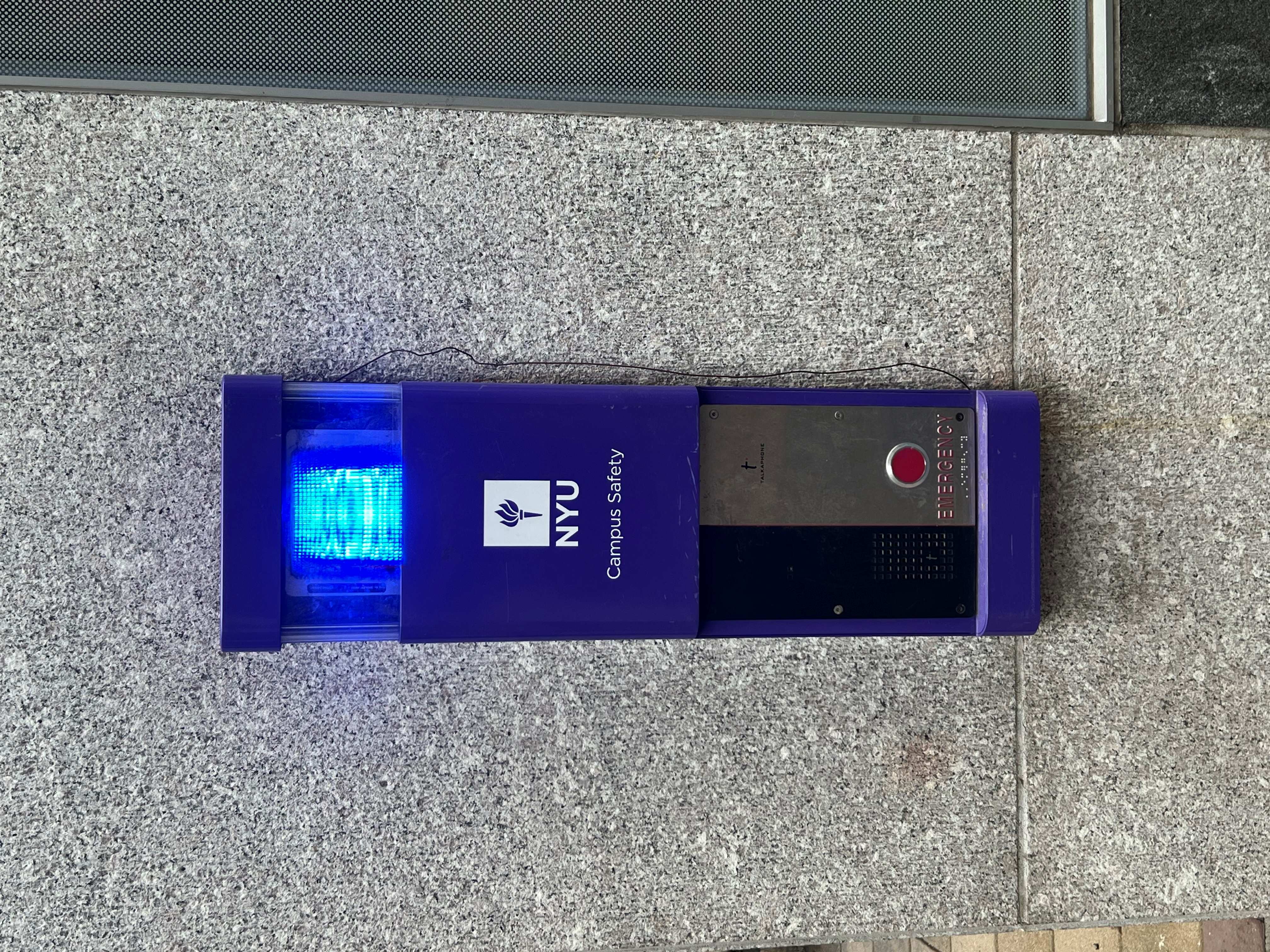 emergency call box