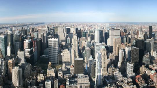 New York City ariel view