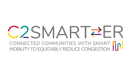 Logo: Connected Communities for Smart Mobility towards Accessible and Resilient Transportation for Equitably Reducing Congestion
