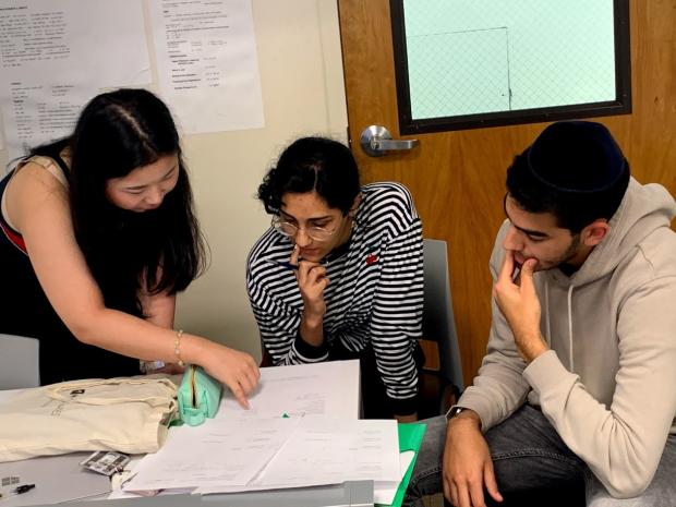 students studying together students studying together